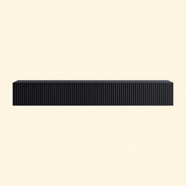 Mid-Century Modern Minimalist TV Stand with Push-to-Open